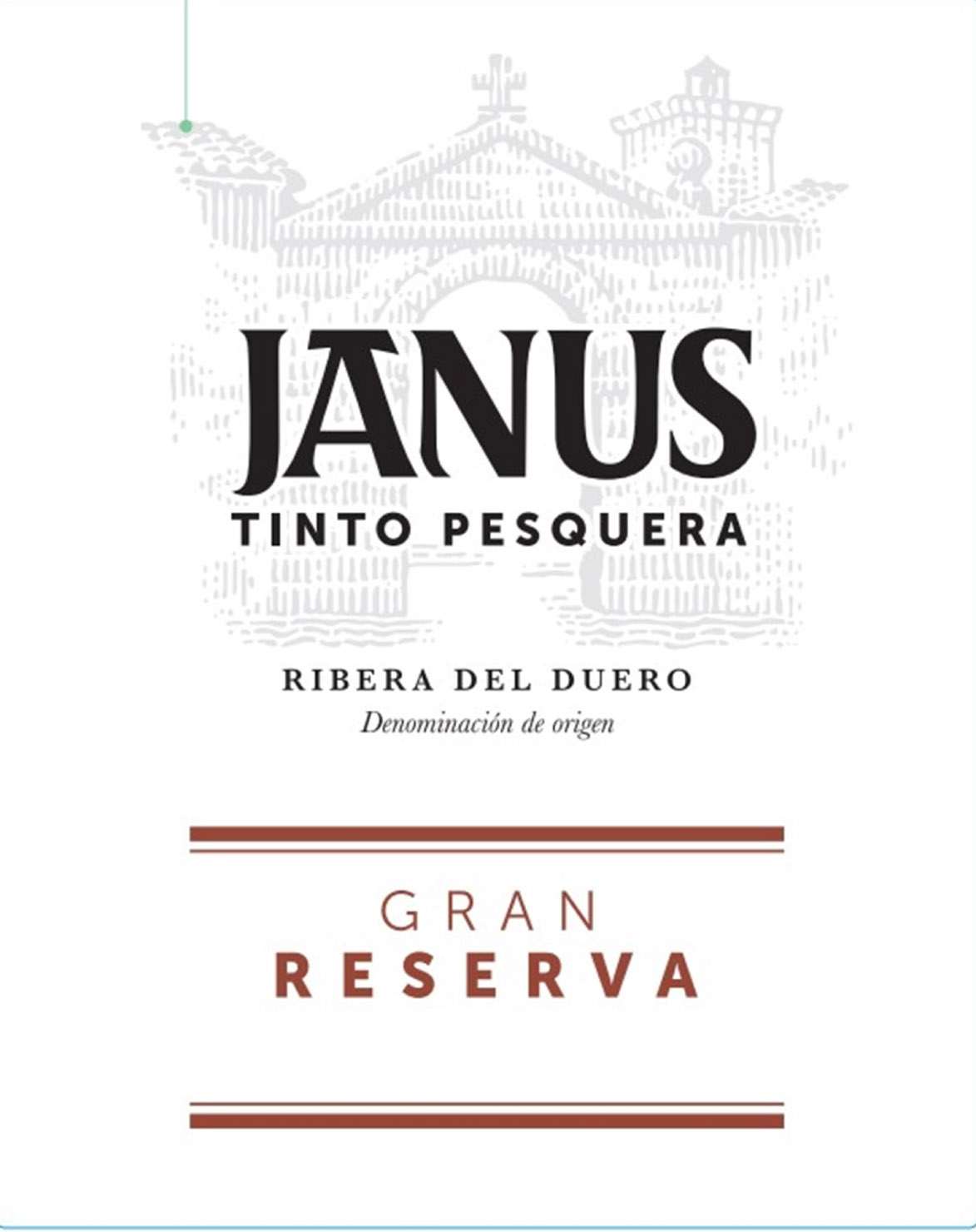 Tinto Pesquera - Janus Gran Reserva label