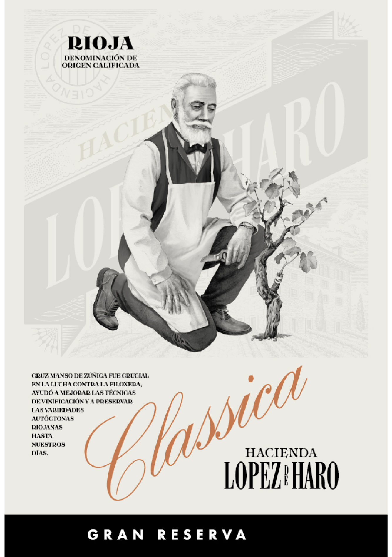 Bodega Classica Gran Reserva Rosado label