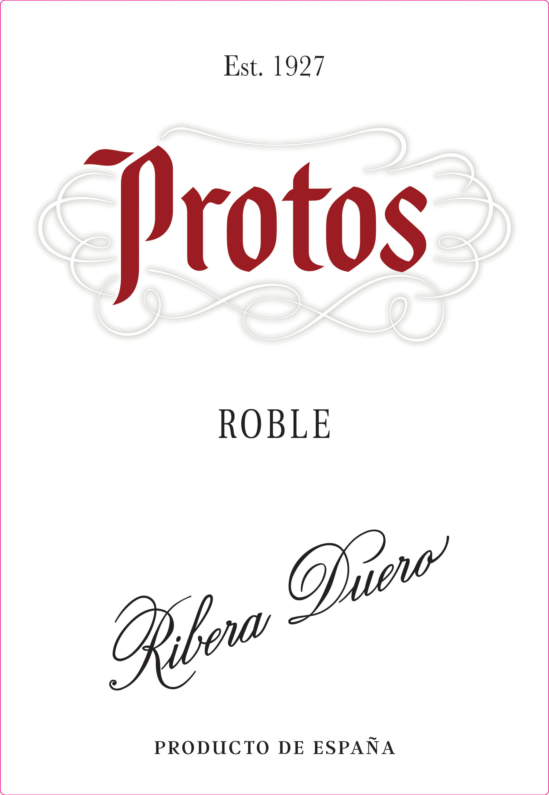 Protos - Roble label