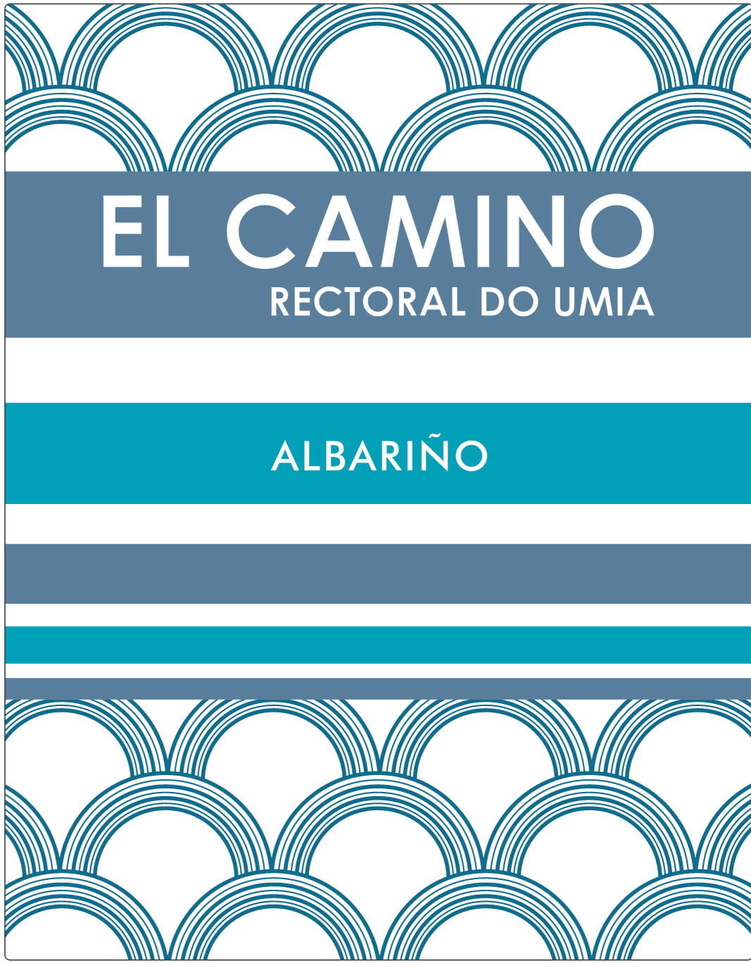 El Camino - Albarino label