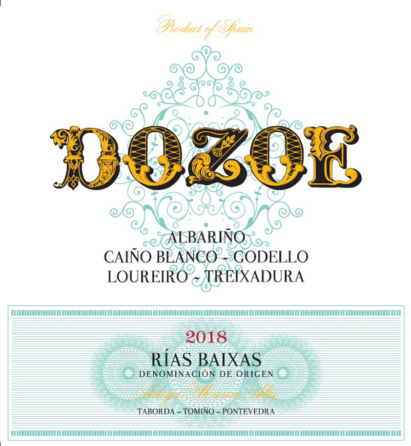 Dozoe - Albarino label