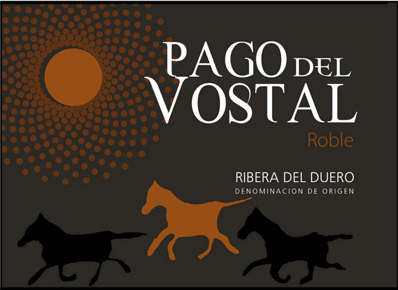 Pago Del Vostal - Roble label