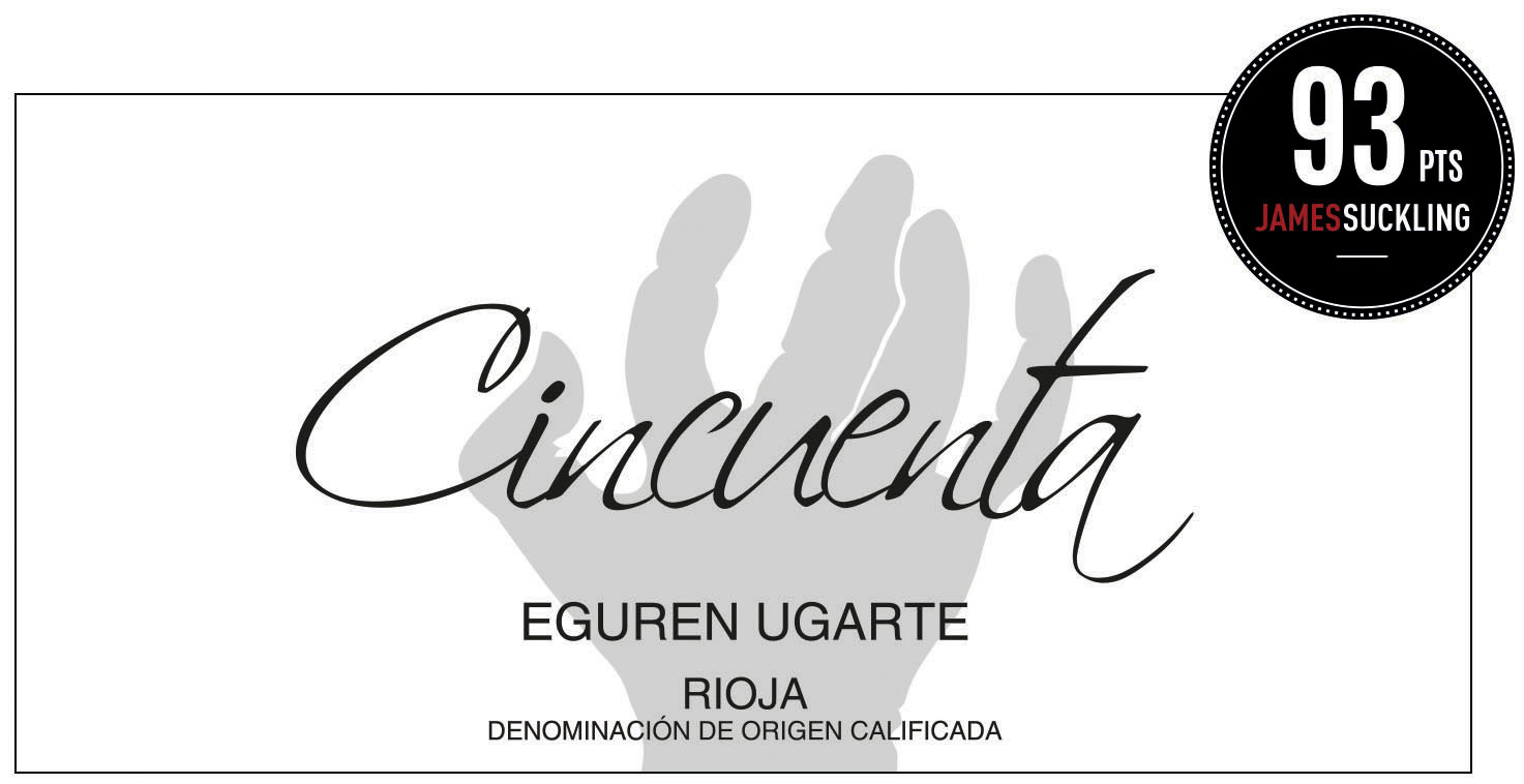 Eguren Ugarte - Cincuenta - Rioja label