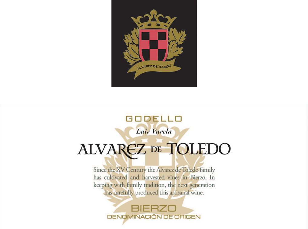 Alvarez de Toledo - Godello label