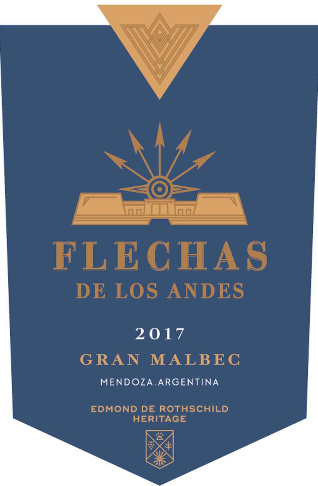 Flechas De Los Andes - Gran Malbec label