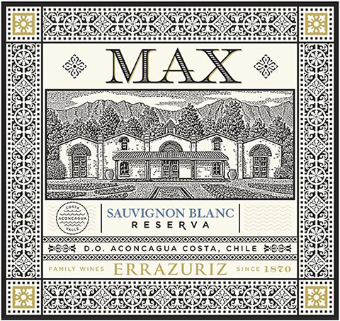 Errazuriz - MAX Sauvignon Blanc - Reserva label