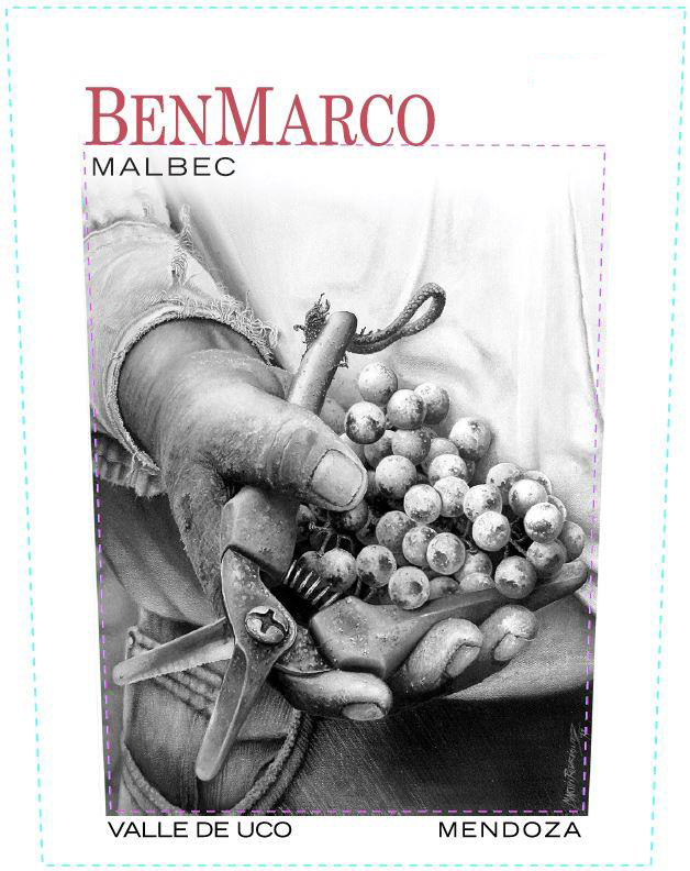 BenMarco - Malbec label