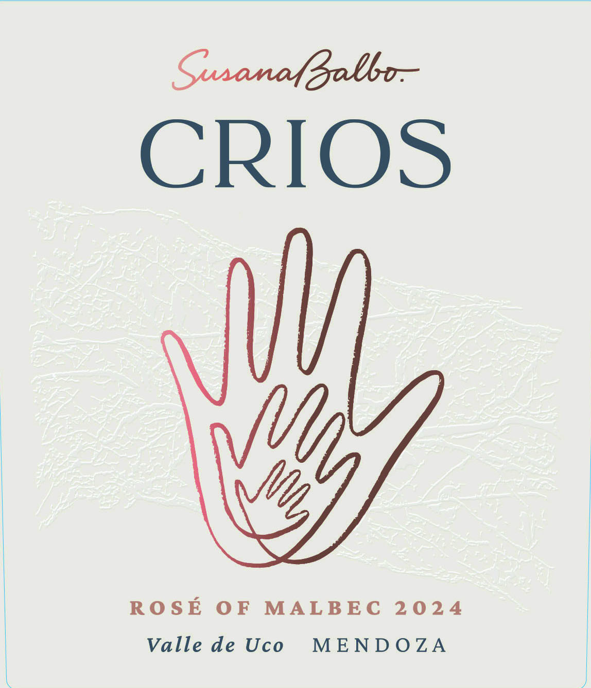 Crios - Rose of Malbec label
