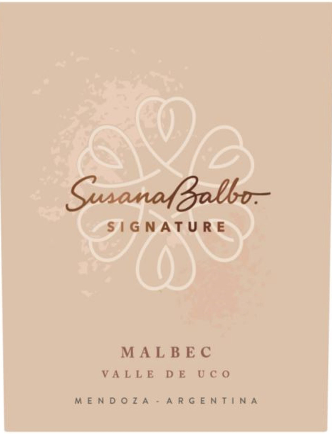 Susana Balbo - Signature Malbec label