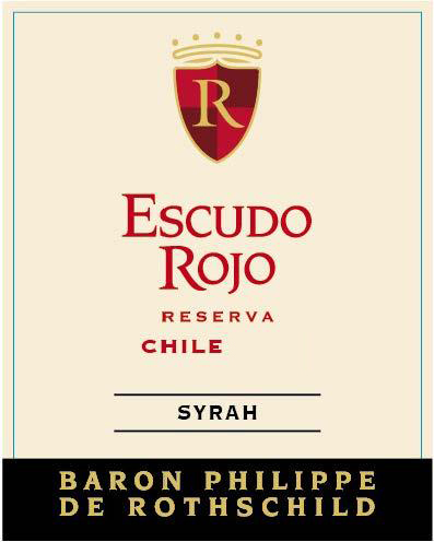 Escudo Rojo - Syrah Reserva label