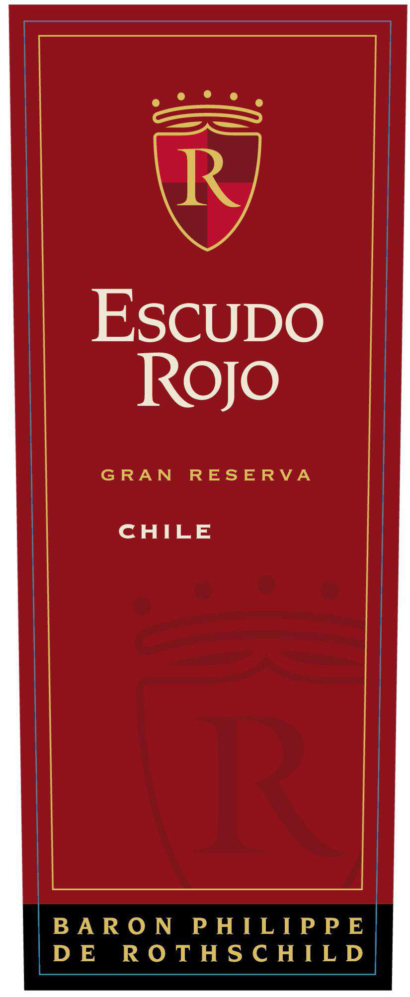 Escudo Rojo - Gran Reserva label