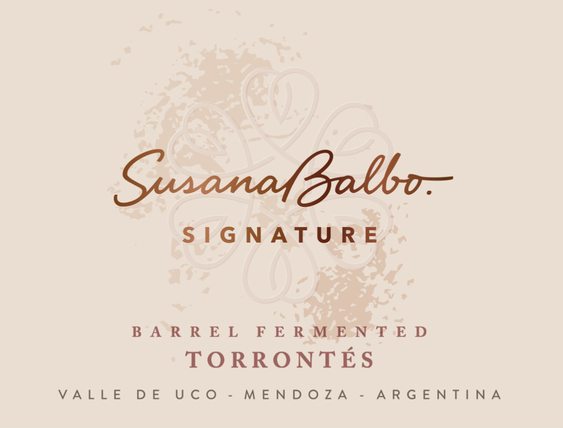 Susana Balbo - Barrel fermented Torrontes label