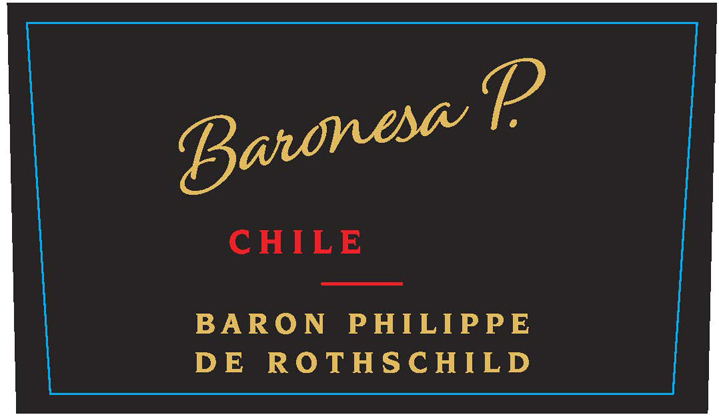 Baron Philippe de Rothschild - Baronesa P. label