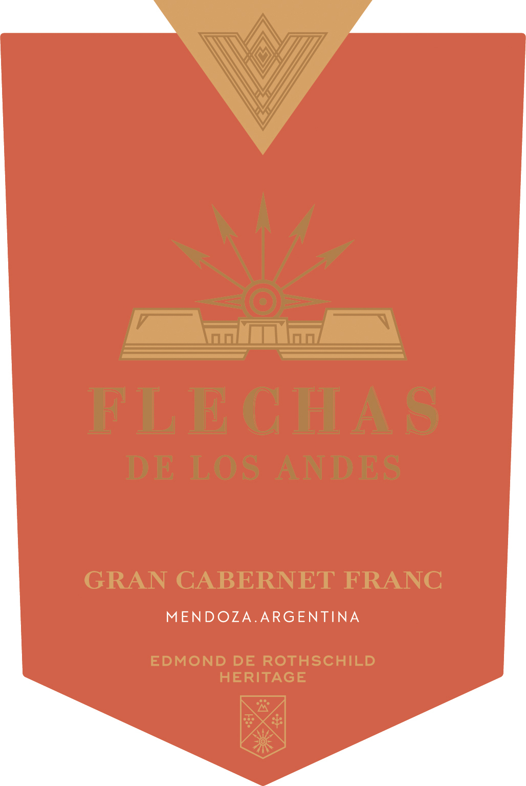 Flechas De Los Andes - Gran Cabernet Franc label