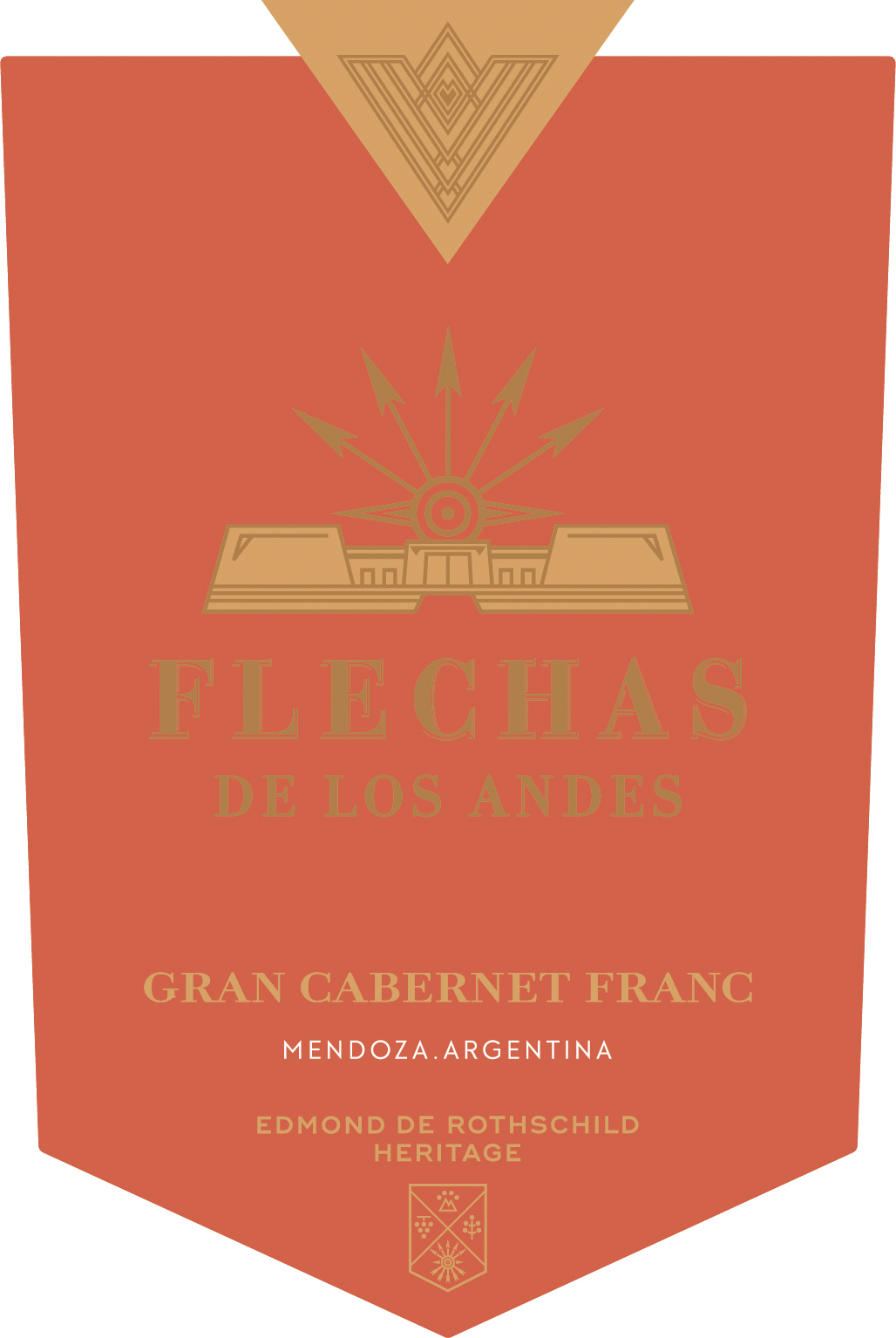 Flechas De Los Andes - Gran Cabernet Franc label