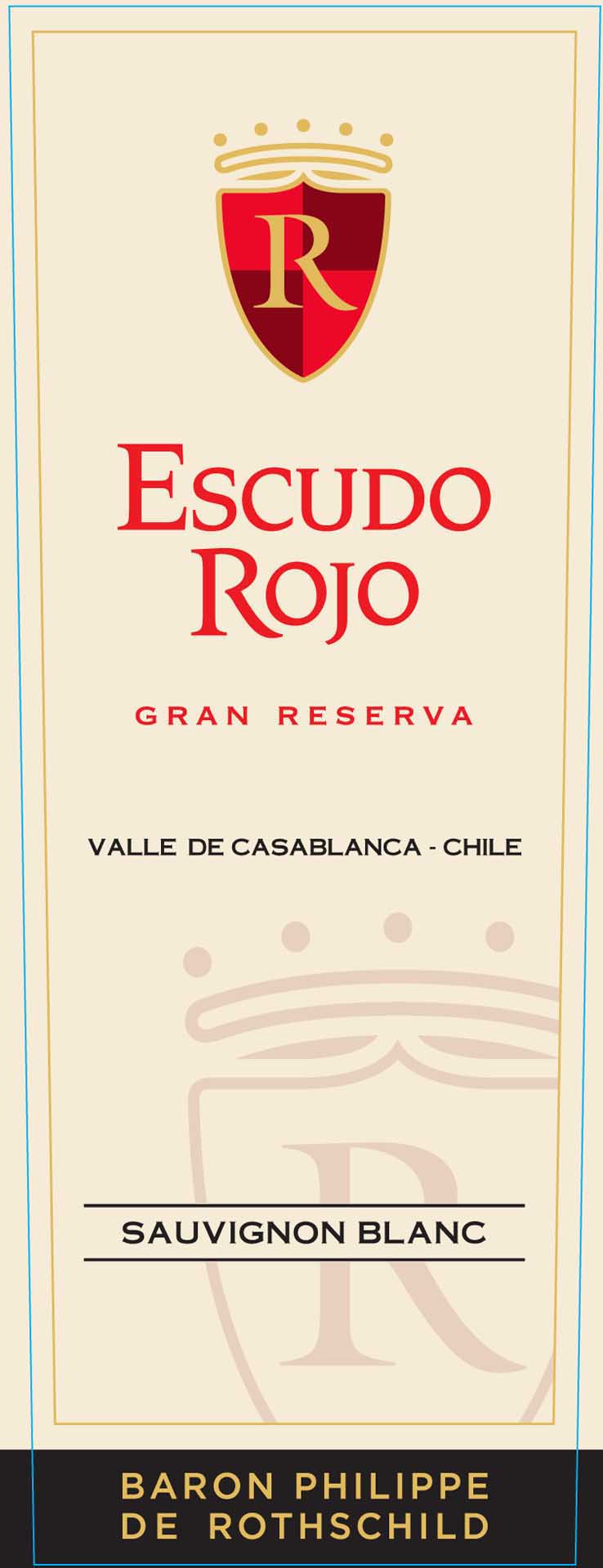 Escudo Rojo - Sauvignon Blanc - Gran Reserva label