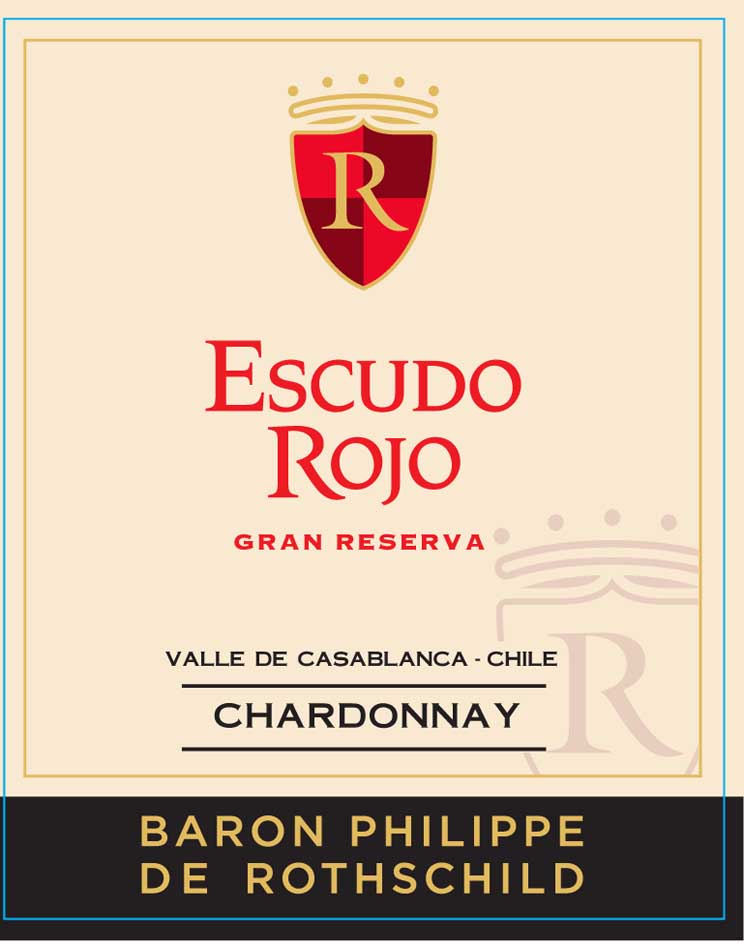 Escudo Rojo - Chardonnay - Gran Reserva label