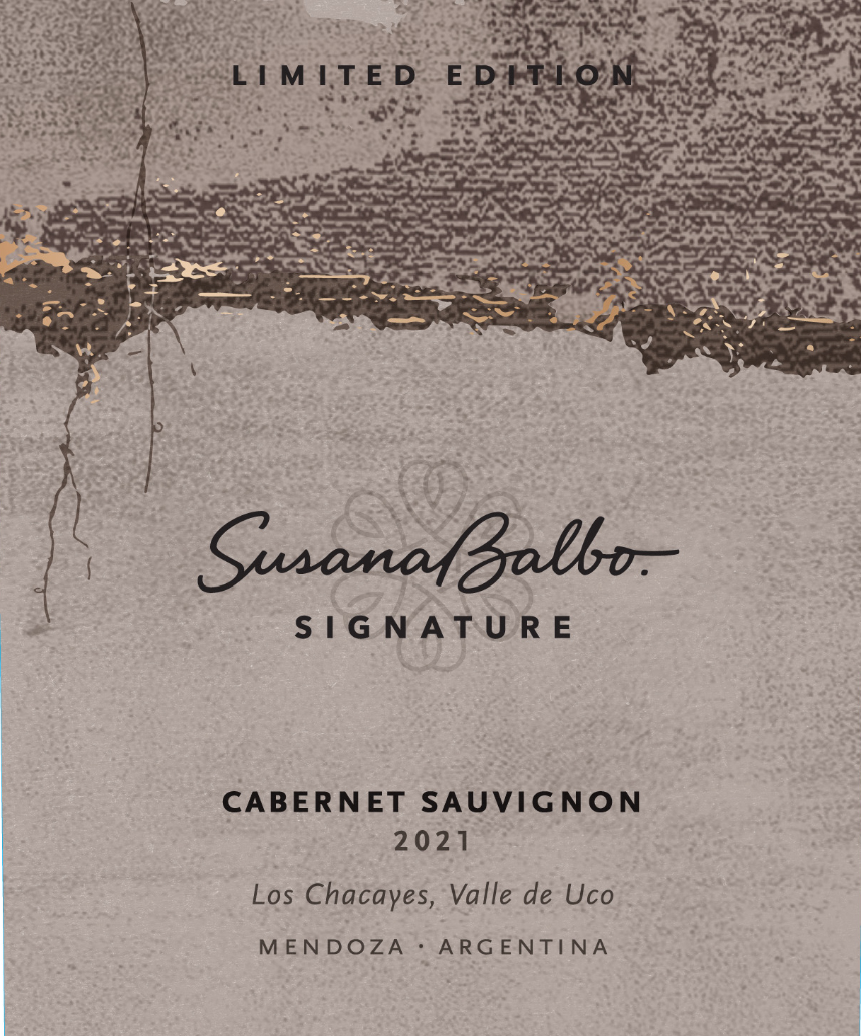 Susana Balbo Signature - Limited Edition - Cabernet Sauvignon label