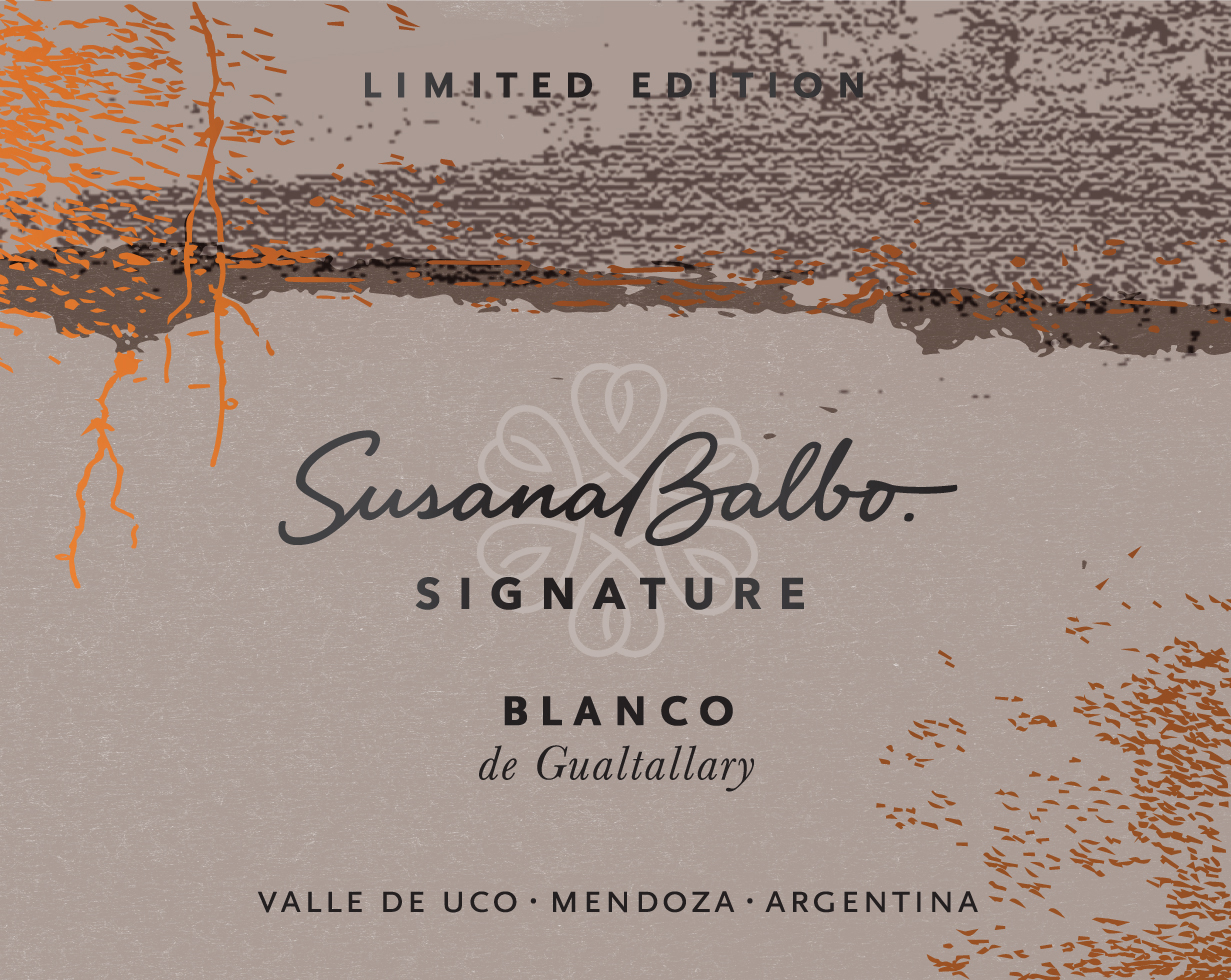 Susana Balbo Signature - Limited Edition - Blanco de Gualtallary label