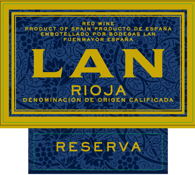 Bodegas LAN - Rioja - Reserva label