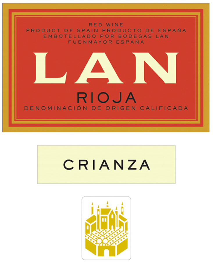 Bodegas LAN - Rioja - Crianza label