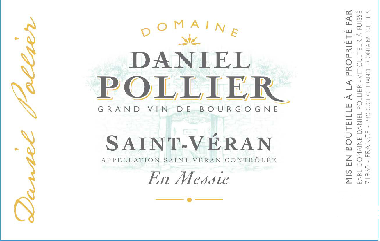 Domaine Daniel Pollier - Saint Veran - En Messie label