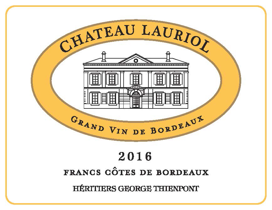 Chateau Lauriol label