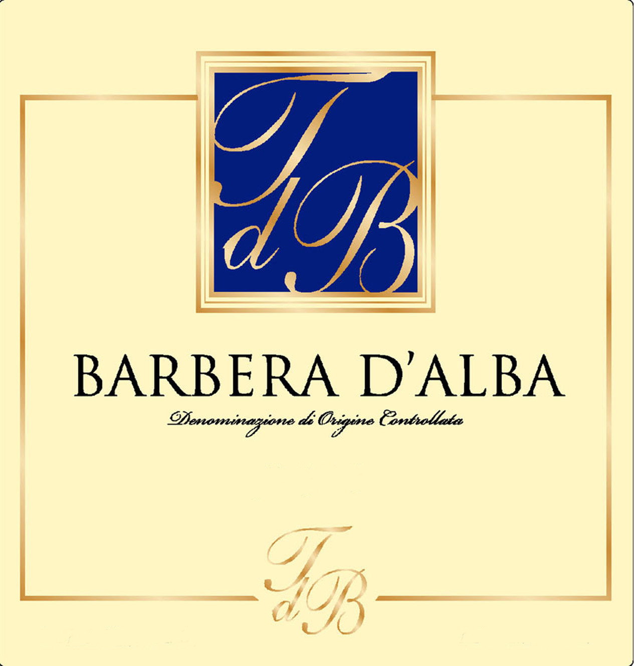 Terre del Barolo - Barbera D'Alba label