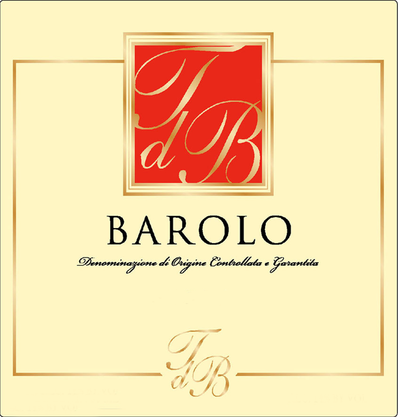 Terre del Barolo - Barolo label