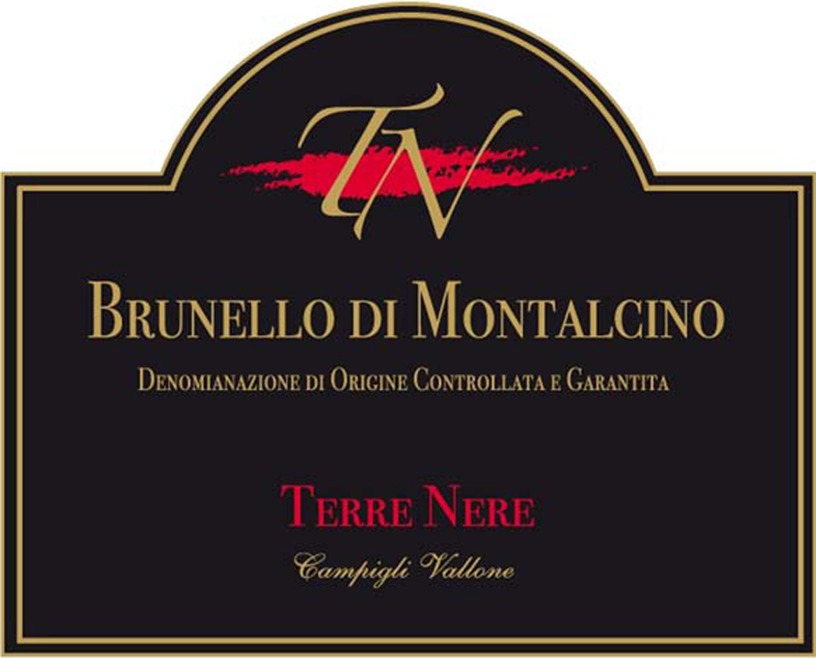 Terre Nere - Brunello Di Montalcino label