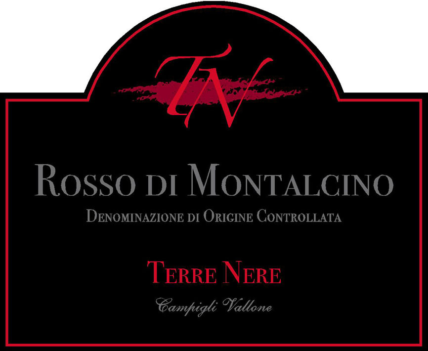 Terre Nere - Rosso di Montalcino label