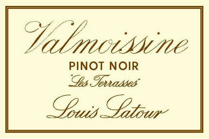 Louis Latour - Domaine De Valmoissine - Pinot Noir - Les Terrasses label