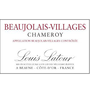 Louis Latour - Beaujolais Villages - Chameroy label
