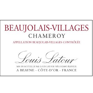 Louis Latour - Beaujolais Villages - Chameroy label