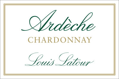 Louis Latour - Ardeche - Chardonnay label