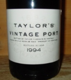 Taylor - Vintage Port label