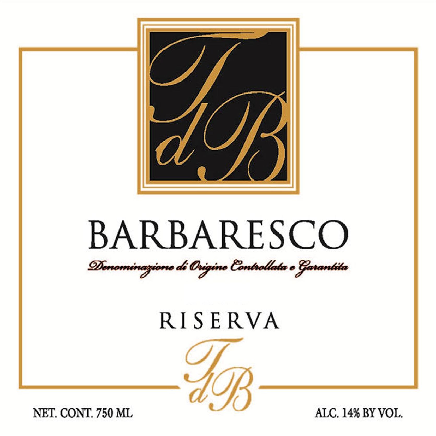 Terre del Barolo - Barbaresco Riserva label