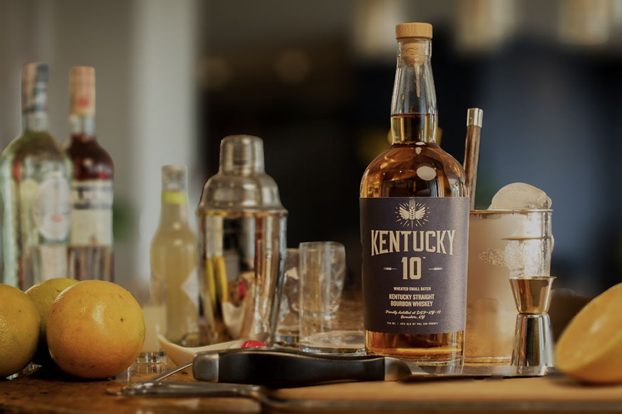 Kentucky Bourbon Blue Beauty Shot