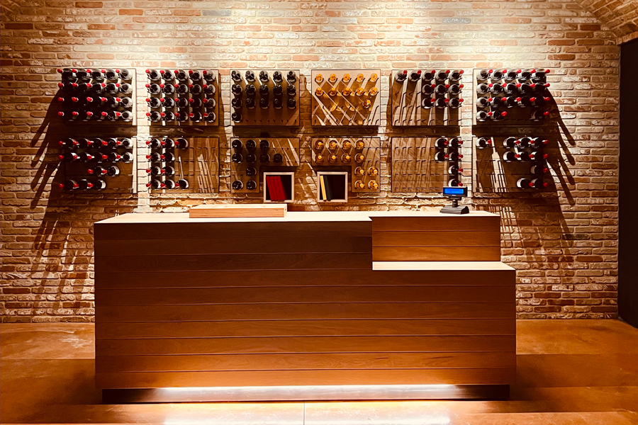 Mura Mura Register and Bottle Display