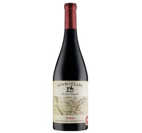 Lewis and Clark - Syrah bottle