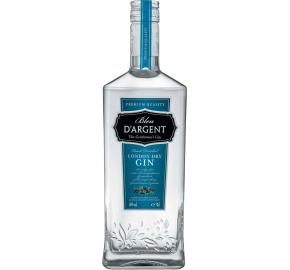 Bleu d'Argent London Dry Gin bottle