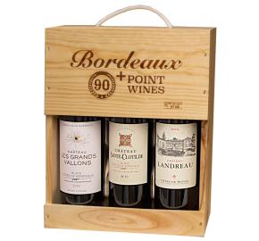 Bordeaux 90+ Points Gift Pack - Chateau Les Grands Vallons, Sainte Clotilde, & Landreau bottle