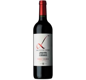 L de La Louviere rouge bottle