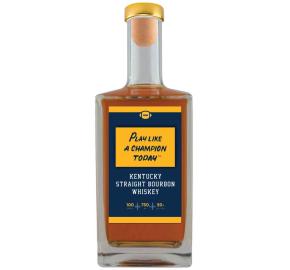 Play Like A Champion Today - Straight Bourbon Whiskey bottle