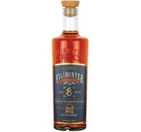 Filibuster 8 Yrs. Straight Bourbon Whiskey bottle