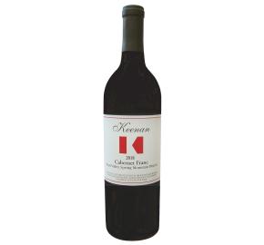 Keenan - Cabernet Franc - Upper Bowl Vineyard bottle