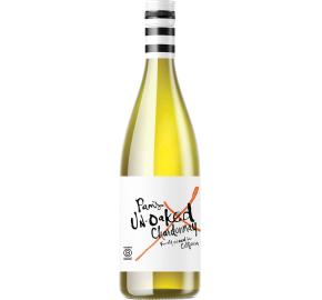 Pam's Unoaked Chardonnay bottle