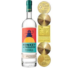 Monkey in Paradise Vodka bottle