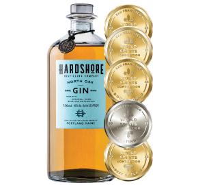 Hardshore Distilling Company - North Oak Barrel Rested Gin bottle