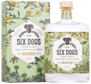 Six Dogs - Karoo Gin bottle